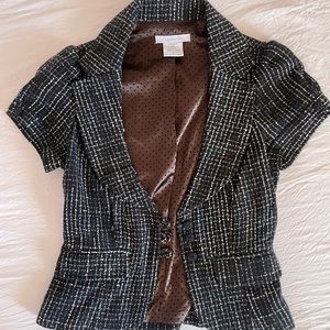 3 Button Short Blazer